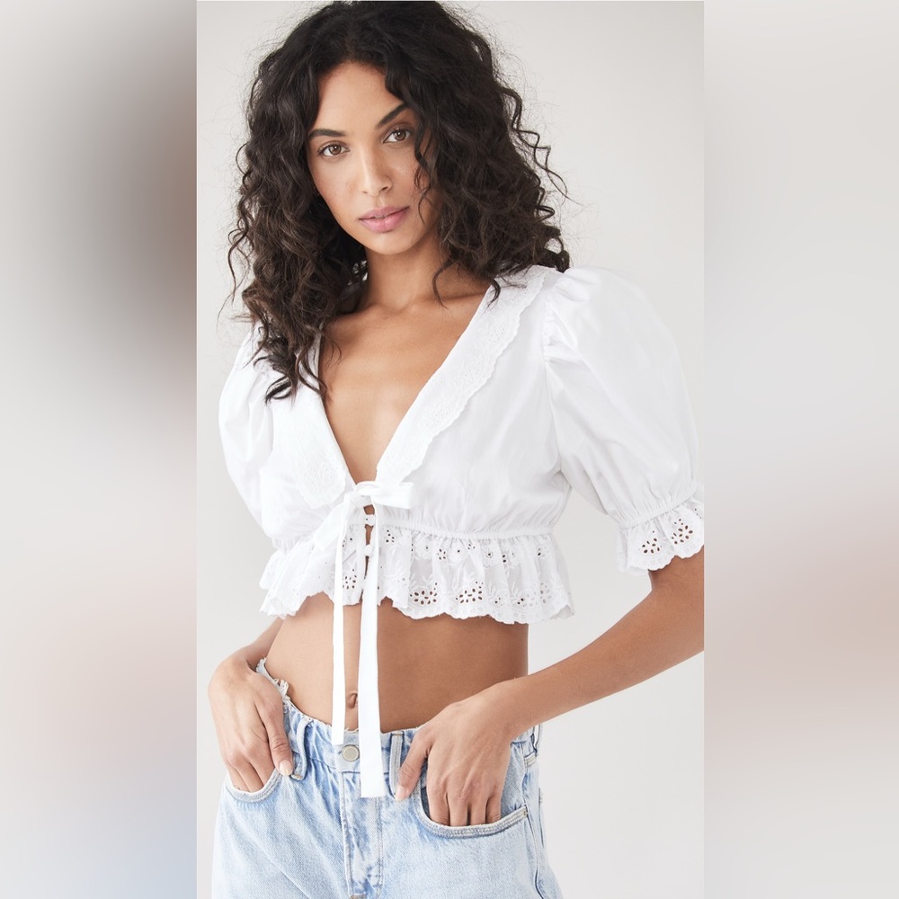 For Love And Lemons | Caterina Blouse